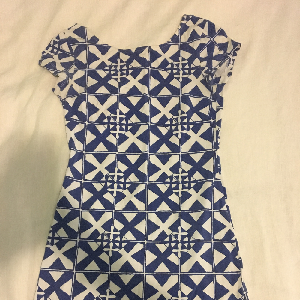 Mahi Gold Addie-style Cross Sails Dress